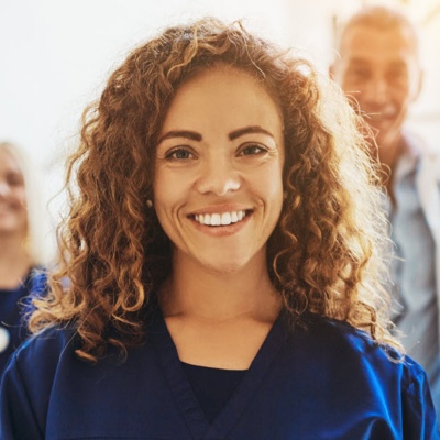 group of diverse healthcare providers