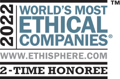 We’re thrilled to be named one of the World’s Most Ethical Companies (WME) for the second time.
