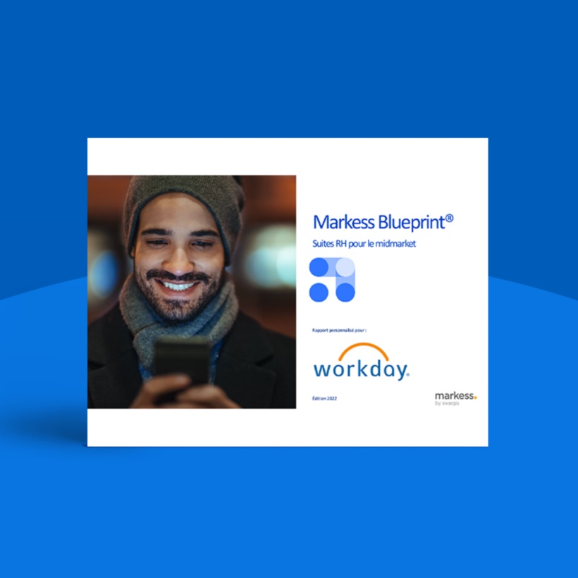 Workday nommé leader du Markess Blueprint RH 