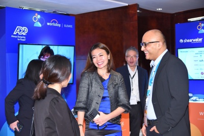 view of the stage in the venue 