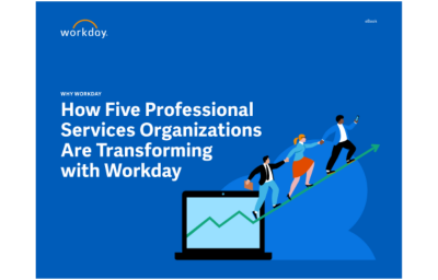 How Five Professional Services Companies Are Transforming with Workday eBook.