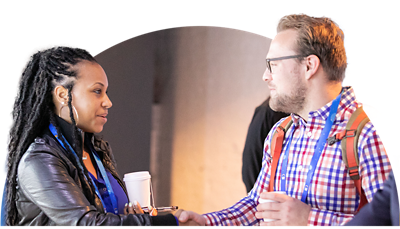 会议与会者在工作日经历1：1演示