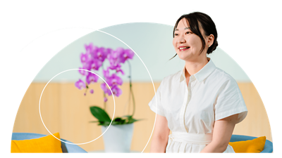 Image of workmate Fumi who is in Customer Sales Development