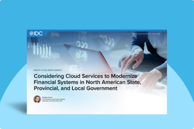 IDC infobrief for state and local governments