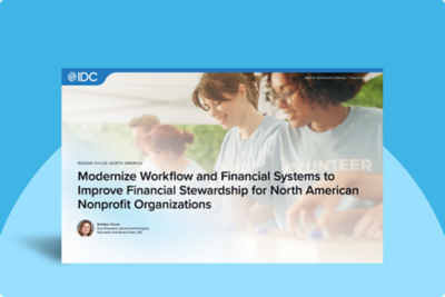 IDC InfoBrief für den Non-Profit-Sektor