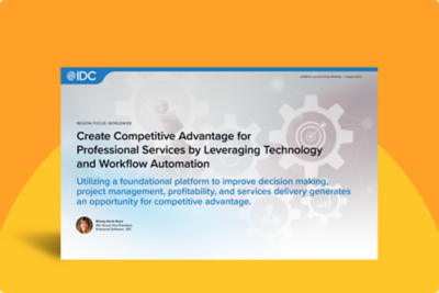 Bulletin d’information d’IDC pour les services professionnels