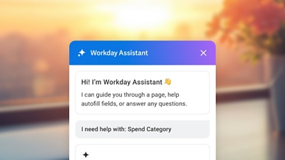 Screenshot of Workday Assistant app.