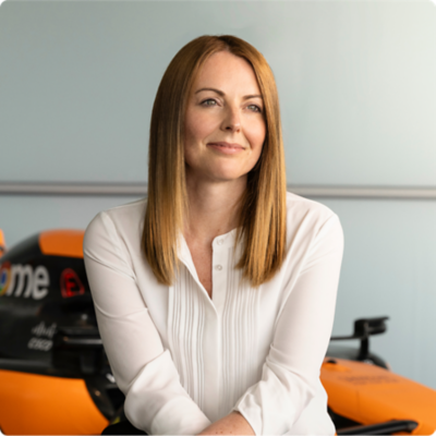 Laura Bowden, CFO of McLaren
