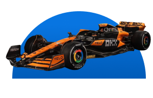 Monoplaza de competición McLaren MCL60.