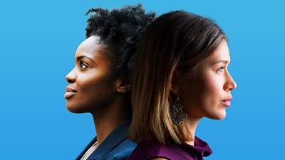 AI Trust Gap report cover with two women facing in opposite directions