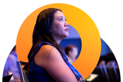 Attendee at a session