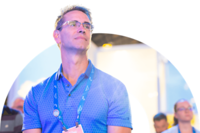 Attendee at a session.