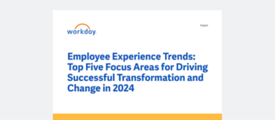Cover of Workday 2024 Employee Experience Trends Report
