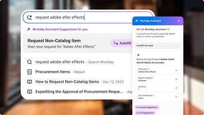 Screenshot of Workday Illuminate.