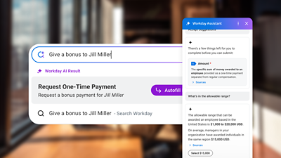 Screenshot of Workday Illuminate.