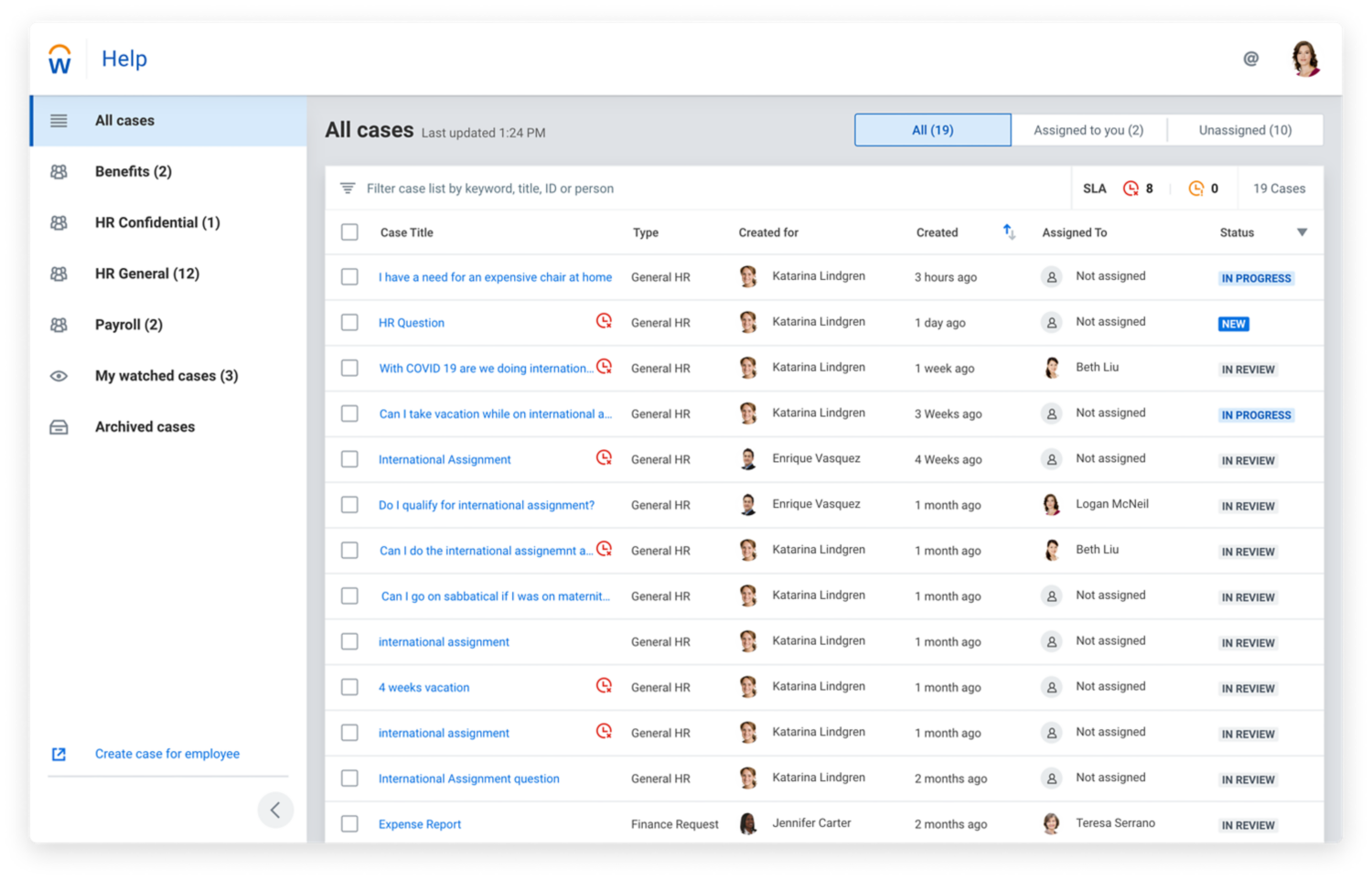 HR Service Delivery & Software | Workday