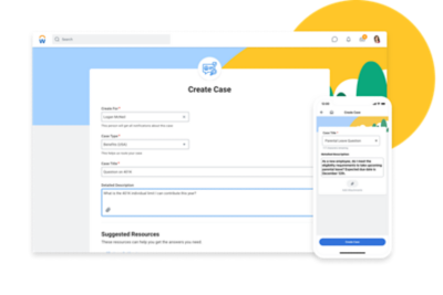 Initiate case creation in your workspace of choice, including desktop, mobile and Microsoft Teams. 