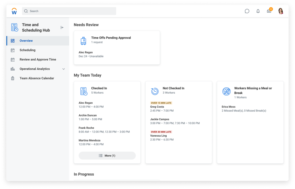 Employee Time Tracking Management Software Workday