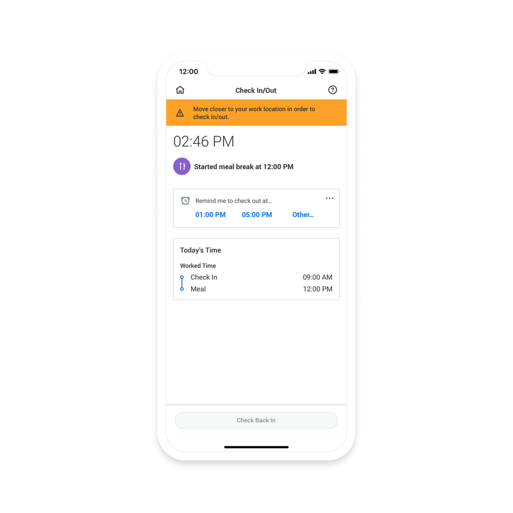 社員タイム トラッキング管理ソフトウェア Workday