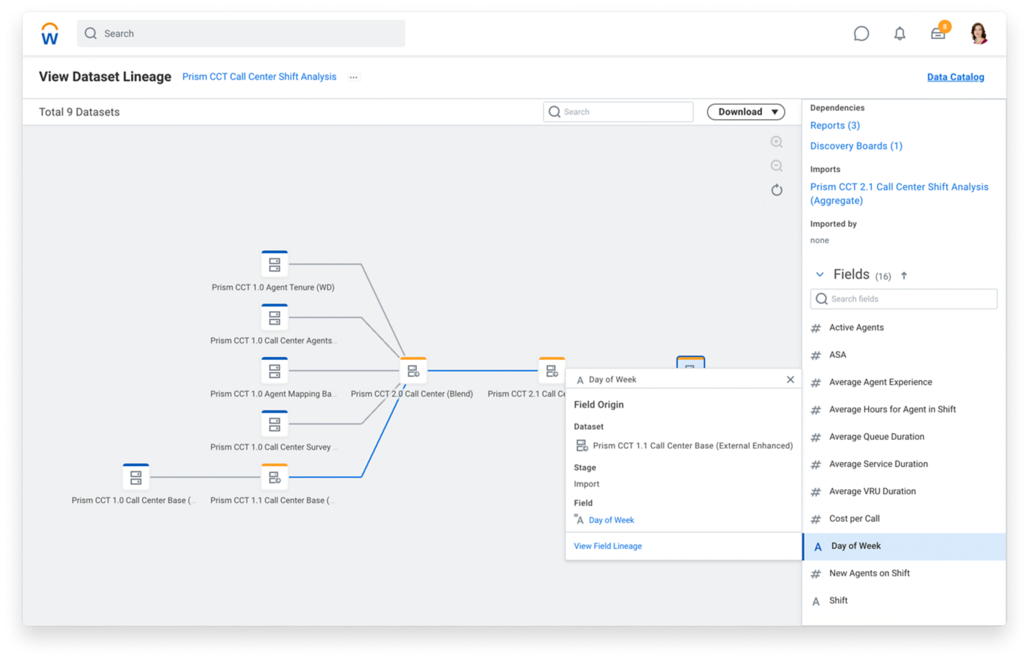 Open webpage offering use cases by industry