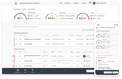 실현된工作日战略采购의절감효과와목표메트릭이데스크톱과모바일디바이스에되어있습니다。
