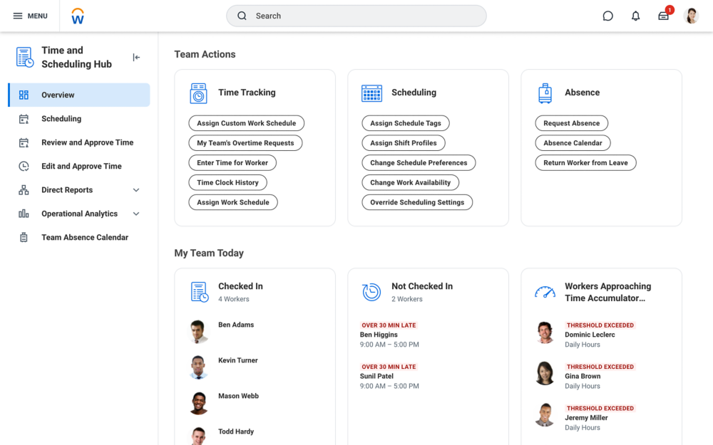 Employee Time Tracking Management Software | Workday