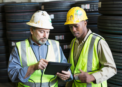 Ein Arbeitstag eines Mitarbeiters ohne festen Arbeitsplatz