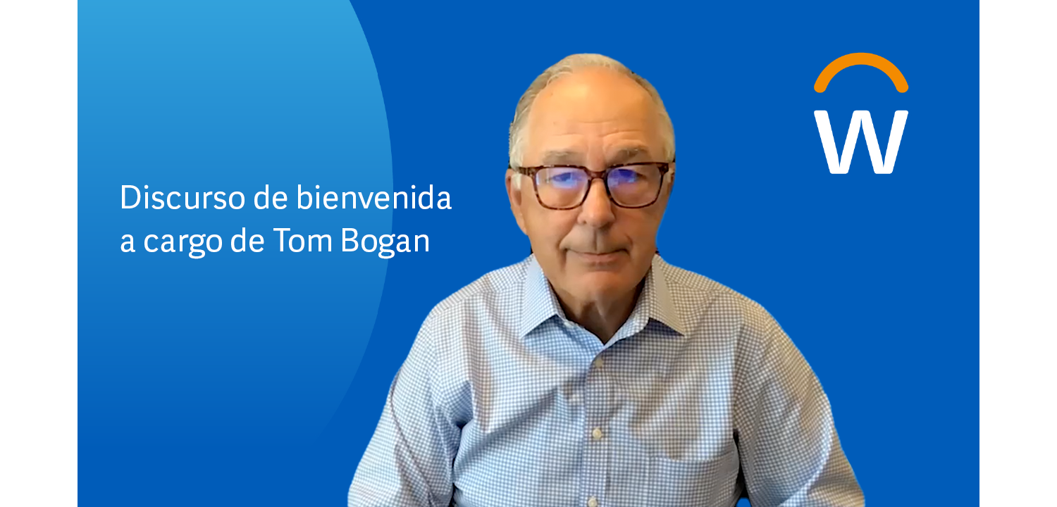 Vídeo de bienvenida con Tom Bogan 